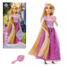 Official Disney Tangled - Rapunzel Classic Doll with Brush WLL02 777801 WA8LT