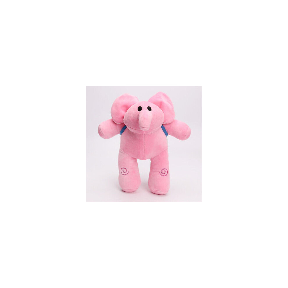 (Elly-30cm) Pocoyo Elly Pato Loula Sleepy Bird Soft Plush Stuffed Figure Toy Doll Gift Kids