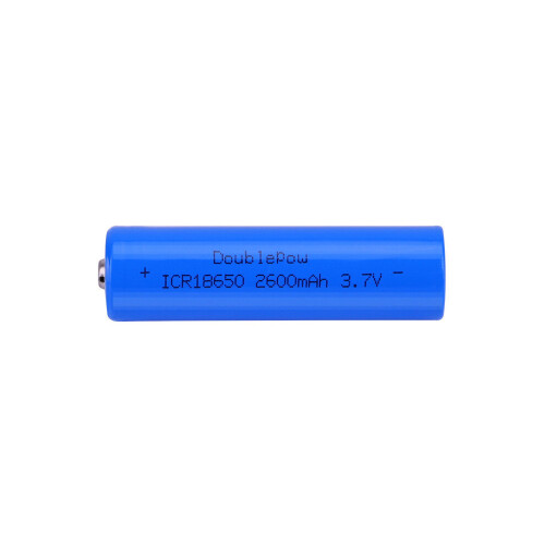 (2pcs) REPLACEMENT 18650 2600mAh 3.7V RECHARGEABLE BATTERY 2