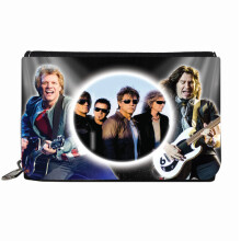 Icon Legends Bon Jovi Canvas Zipped Gift Purse
