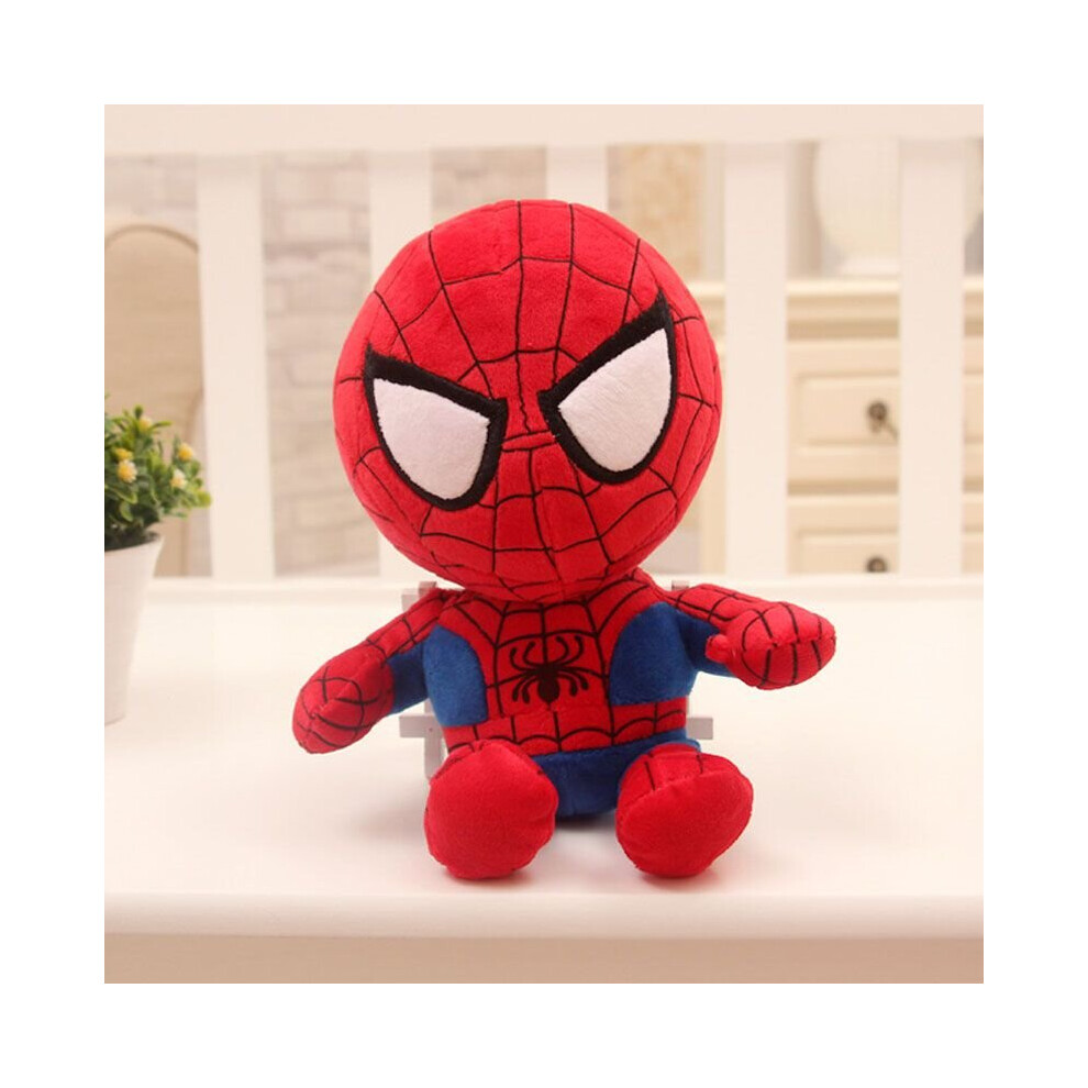 (Spide Man) AVENGERS Hero Spiderman Captain America Ironman Plush Doll Stuffed Toy Kids Gift