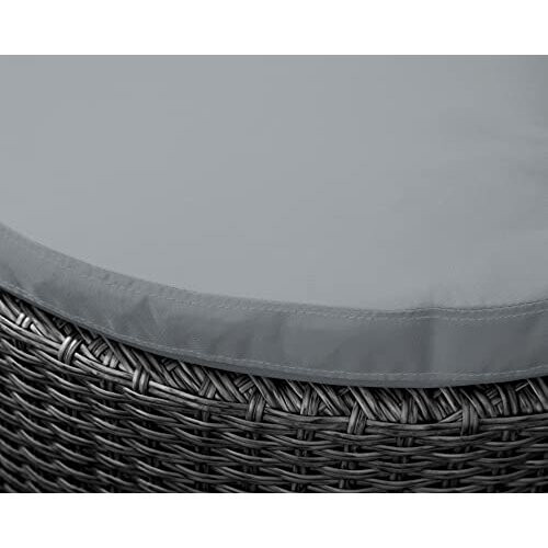 Garden Store Direct (Black) GSD Rattan Wicker Bottle Shape Bistro Patio Set 2