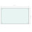 vidaXL Kitchen Backsplash Kitchen Wall Panel White 70 x 40 cm Tempered Glass 6
