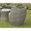 Garden Store Direct (Grey) GSD Rattan Wicker Bottle Shape Bistro Patio Set 8