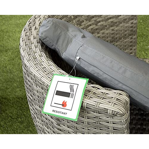 Garden Store Direct (Grey) GSD Rattan Wicker Bottle Shape Bistro Patio Set 1