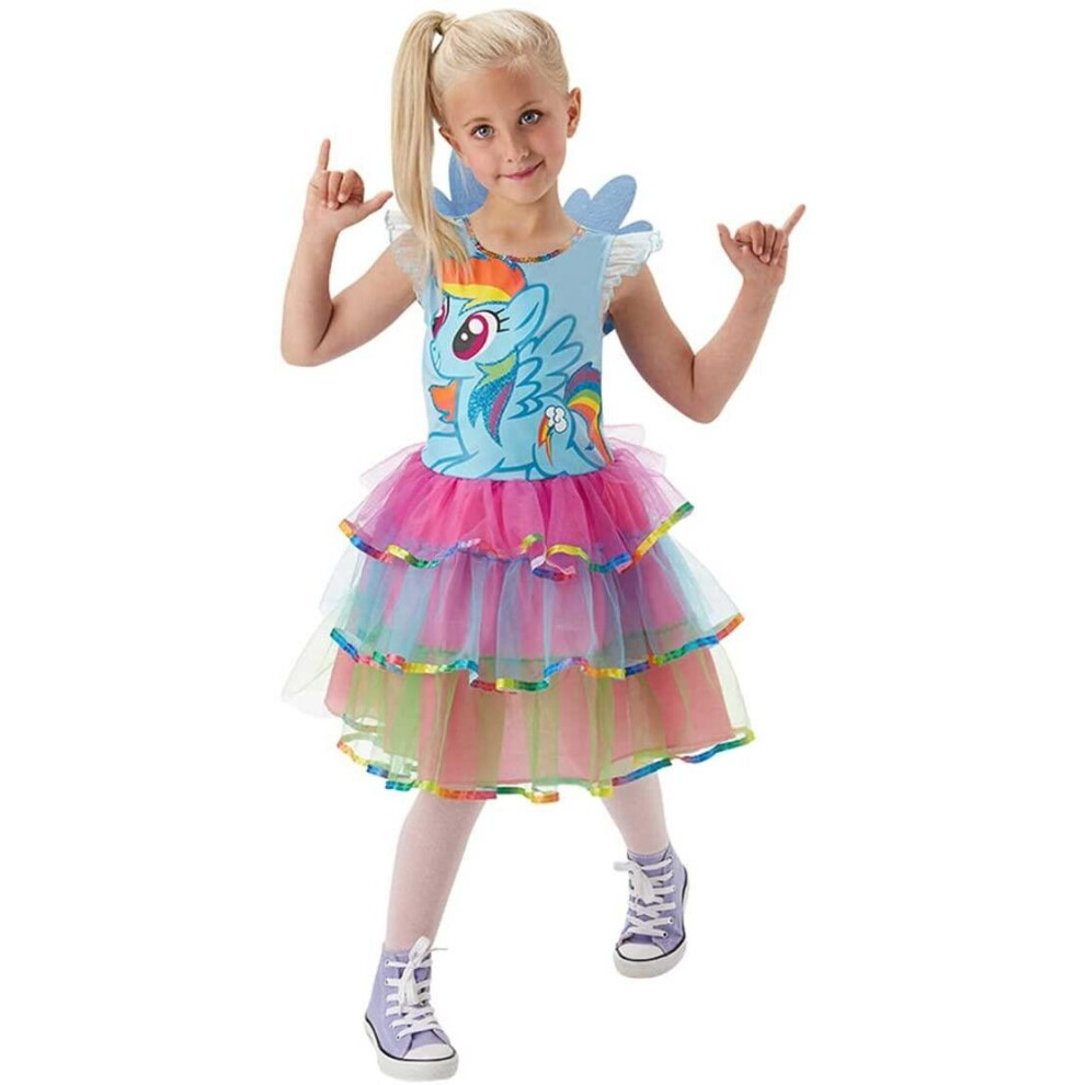 Rubies Rubie's 620099 My Little Pony Rainbow Dash Child Costume (Height 128Cm, Age 7-8)