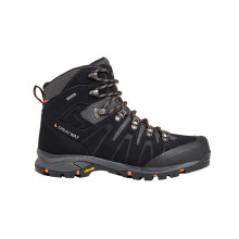 (UK 9, Black) SPRAYWAY Sprayway Arran HydroDry Waterproof Leather Boot Black Black