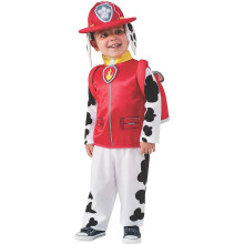 Rubie's 700514 Paw Patrol Marshall Costume d'enfant (Taille 116cm, Age 5-6)