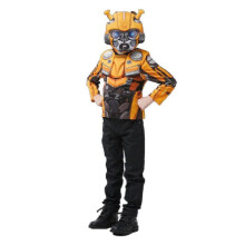 Rubie's 641408 Transformers Bumblebee Muscle Chest Top & Mask Costume Set (Age 3-8 Years)
