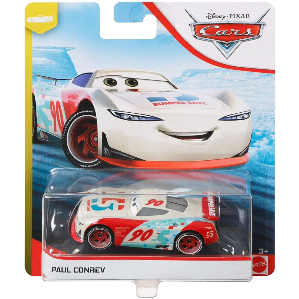 Disney Cars GKB30 Cars 3 PAUL CONREV Vehicle (DXV29)