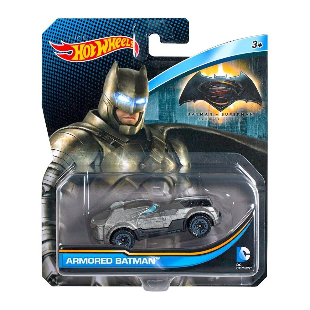 Hot Wheels DJM19 DC Comics Armored Batman 1:64 Character Vehicle DKJ66