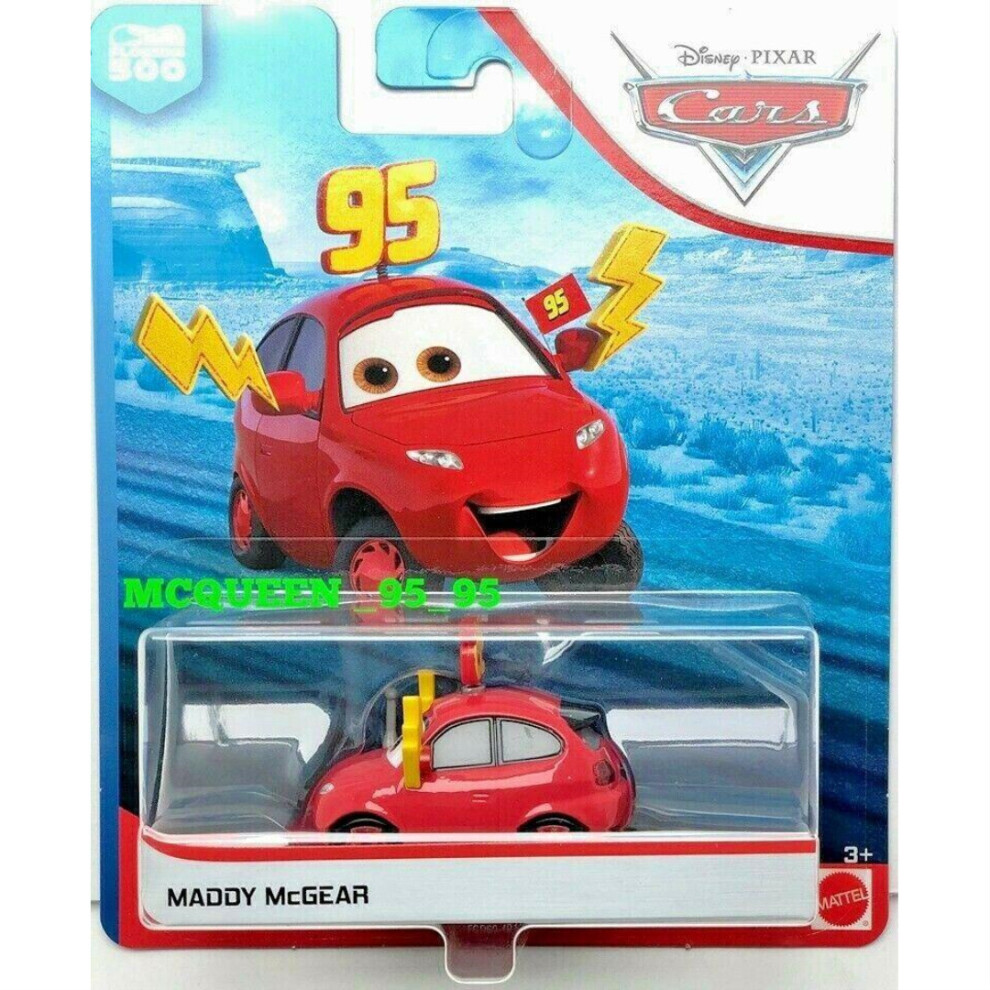 Disney Cars FGD60 Cars 3 Maddy McGear Vehicle (DXV29)