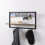 Spot On Dealz 1 Tier Rectangle Black Floating shelf metal wire G-0480 3