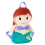 Disney 1785 ARIEL Plush Backpack [1785] 1