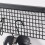 Spot On Dealz 1 Tier Rectangle Black Floating shelf metal wire G-0480 2