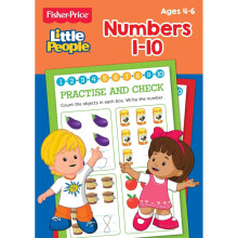 Fisher Price Numbers Activity Book 3287/FPAB1