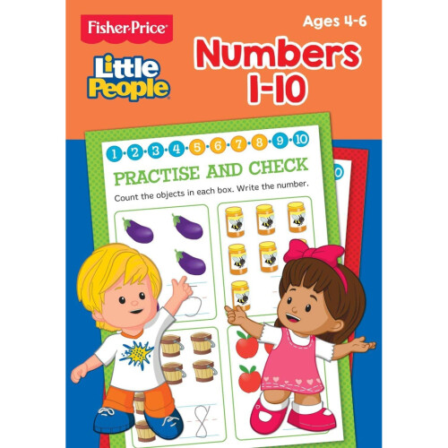 Fisher Price Numbers Activity Book 3287/FPAB1