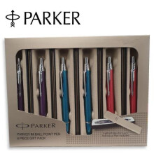 Parker AP011342P Pack of 6 IM Jewel Ballpoint Pens