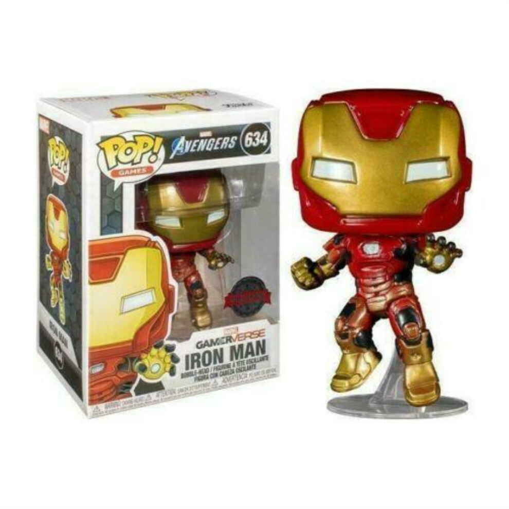 Funko POP 634 Marvel Avengers Gamerverse Iron Man Special Edition 47817 [47817]