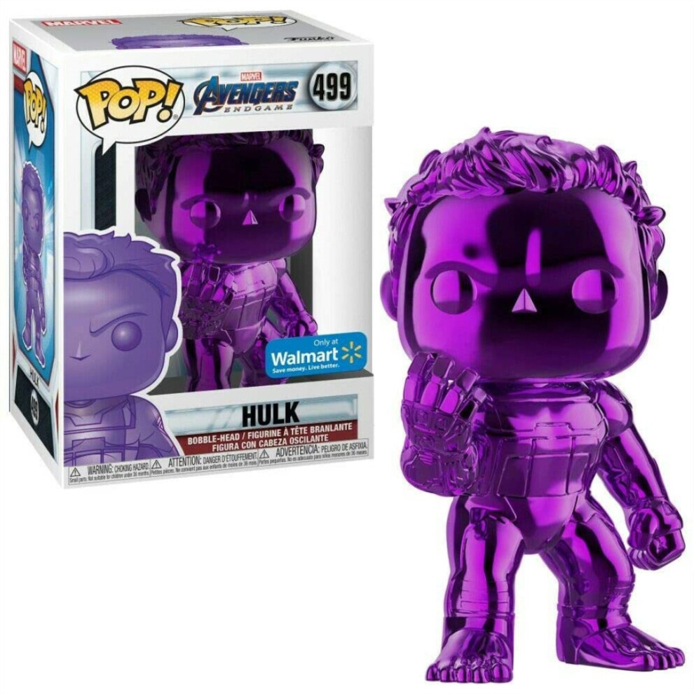 Funko Pop 499 Marvel Avengers Endgame W2 Hulk 41358 [41358] Purple