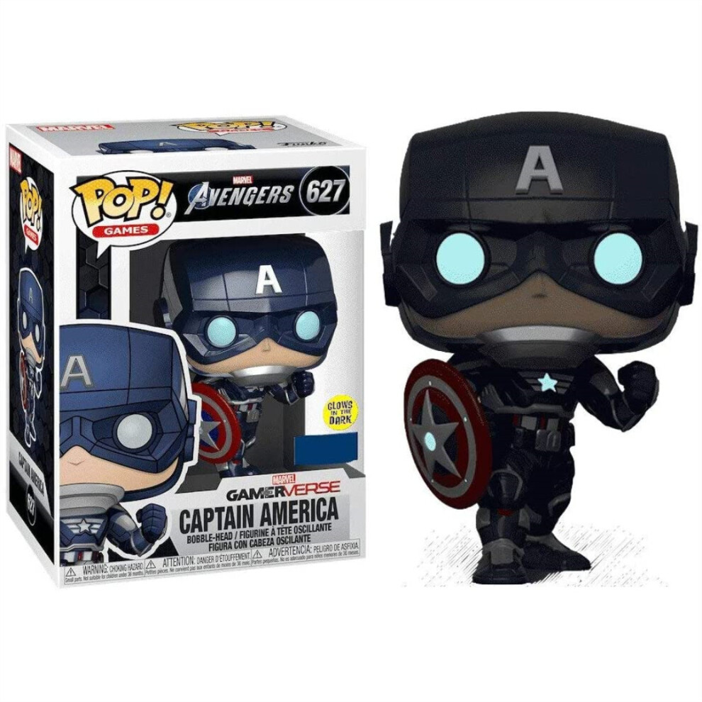 Funko POP 627 Marvel Scotch POP Avengers Captain America 47818 [47818]