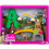 Barbie Wilderness Guide Doll and Playset  Blonde Fashion Doll with 10 Animal Figures  Tree  Rainbow and More 1