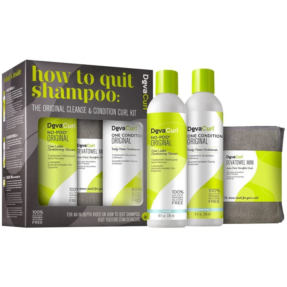 DevaCurl How To Quit Shampoo: Kit Women Shampoo