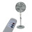 3-Speed 16-Inch Pedestal Floor Fan with Remote Control 4hr Timer 1