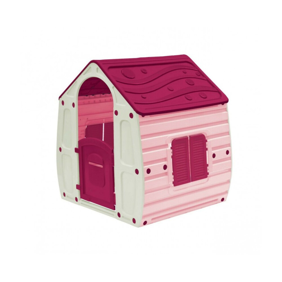 Starplast Pink Childrens Playhouse Wendy House