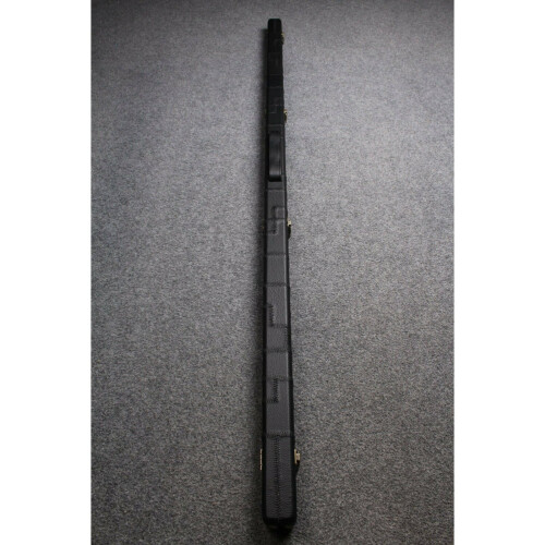 (Black Pattern) Slimline Deluxe Snooker Cue Case for a 1 Piece Cue 2