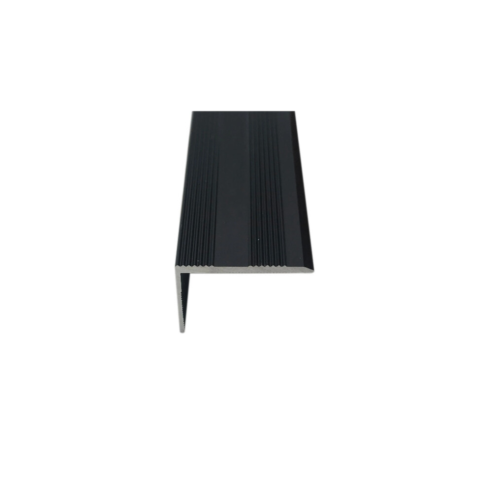 (Black, 9ft) Stair Nosing Edging Trim 9mm 3ft or 9ft