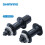 Shimano SHIMANO New M4050 36h Front and back pair 6-Bolt Disc Hub Black 6
