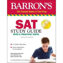 SAT Study Guide with 5 Practice Tests Barron's Test Prep