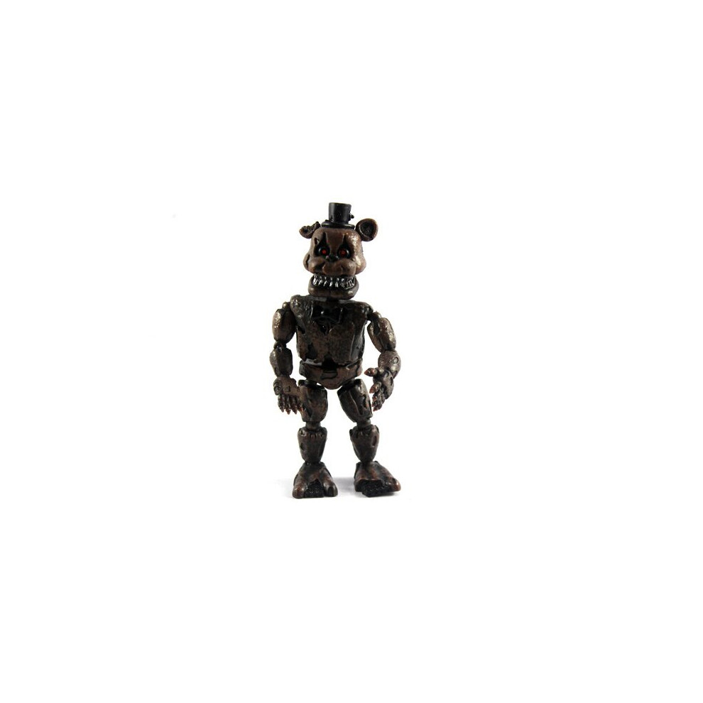 ( Freddy) Fnaf Five Nights At Freddys Action Figures Withered Boxed Gifts Chica Bonnie Golden