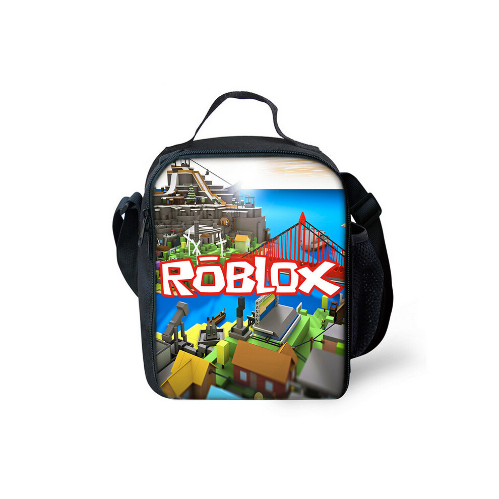 (Style 15) Roblox Lunch Bags Thermal Insulated Lunch Box Multicoloured