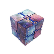 (Star) Sensory Infinity Cube Stress Fidget Autism Anxiety Relief Kids Adult Toys Relax