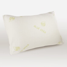 Luxury Aloe Vera Shredded Memory Foam Orthopedic Pillow for neck & Body Support,