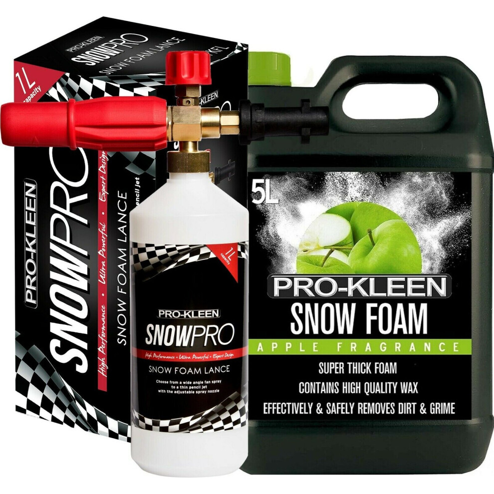 (Apple) Pro-Kleen Snow Foam & Karcher K Series Lance Kit