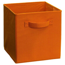 (Orange) 4X Foldable Storage Collapsible Box Home