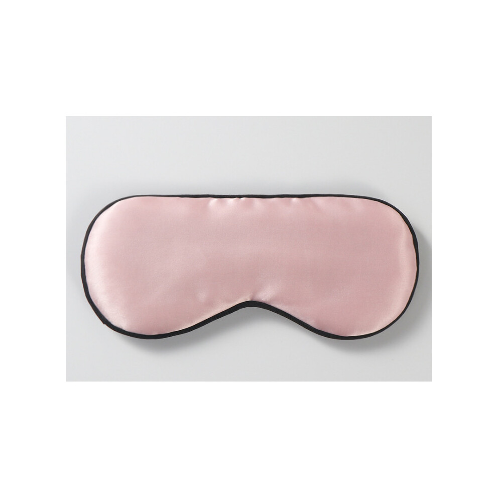 (Pink) Pure Organic Mulberry Silk Soft Sleep Blindfold