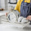 Living And Home (White) Dish Drainer Metal Disch Rack with Drip Tray Drainingboard Rack 3
