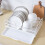 Living And Home (White) Dish Drainer Metal Disch Rack with Drip Tray Drainingboard Rack 2