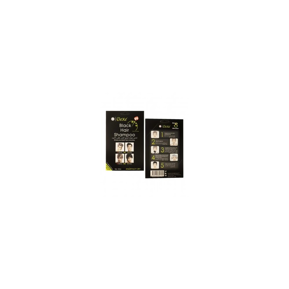 Black Dexe Hair Shampoo (10 Sachets Of 25Ml)