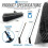 Long handled Pet Hair Dust Removal Rubber Broom 4