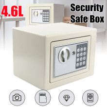 4.6L SECURE DIGITAL SAFE KEY ELECTRONIC OFFICE HOME MONEY SAFETY BOX