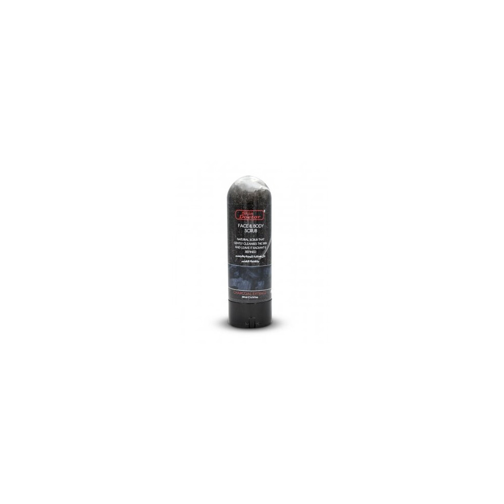 Skin Doctors Skin Doctor Charcoal Face & Body Scrub Deep Cleansing And Detoxifying Skin 200Ml