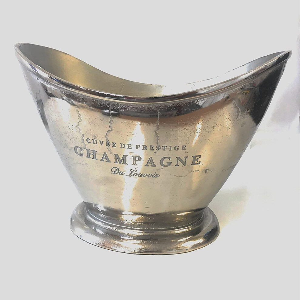(Vintage Du Louvois 2) Deluxe Large Champagne Prosseco Antique Vintage Royal Ice Bucket Cooler