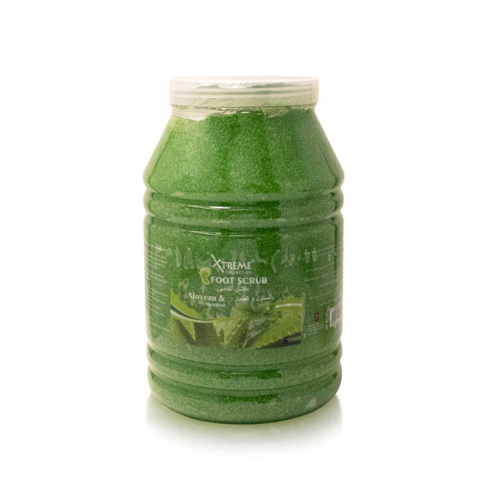 Xtreme Collection Aloe Vera & Menthol Foot Scrub 5000ml