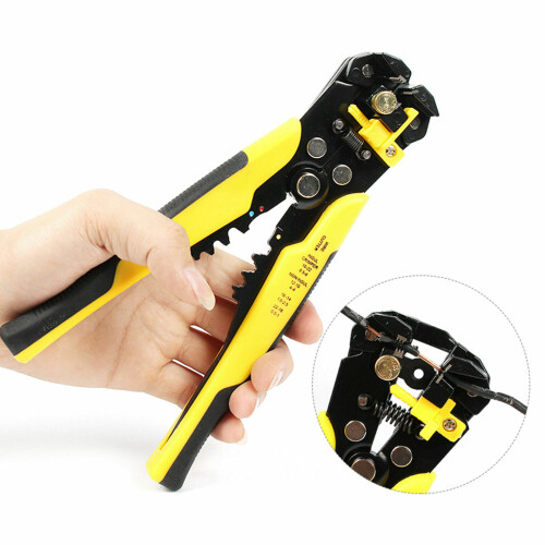 Self Adjustable Automatic Cable Wire Crimper Cutter Stripper Tool 2