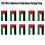 14*21cm 20PCS 5Meter Palestine String Flag Polyester Banners Office Home Decor 6